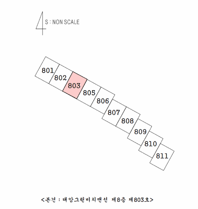경상남도 창원시 진해구 제황산동 25-52 대암그린비치맨션 8층803호 아파트 경매 사진 8