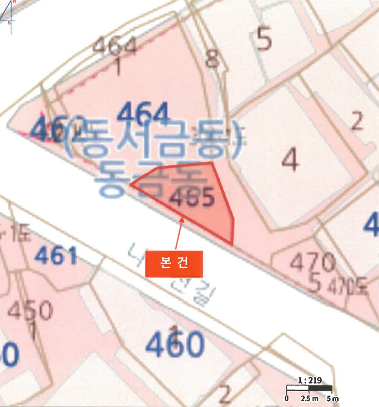 경상남도 사천시 동금동 465 대지 경매 사진 10