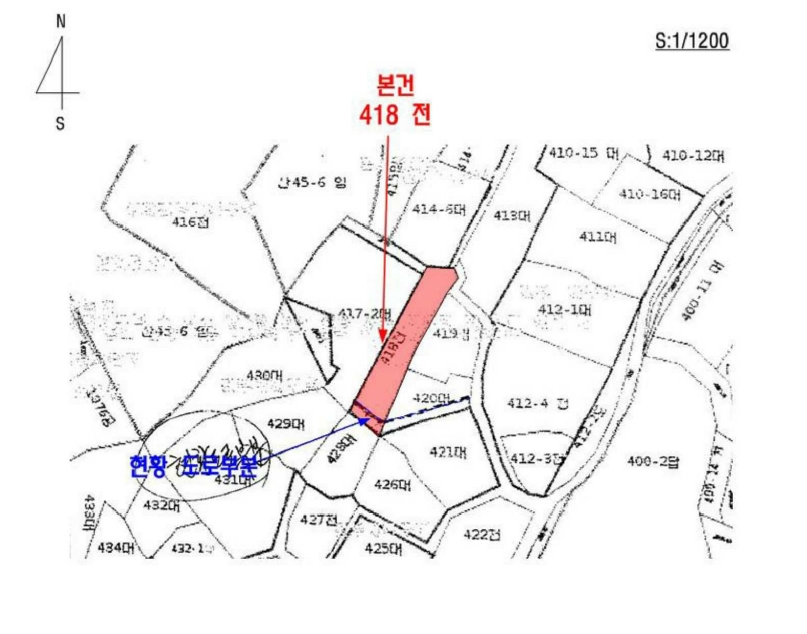 경상남도 밀양시 삼랑진읍 미전리 418 전 경매 사진 21