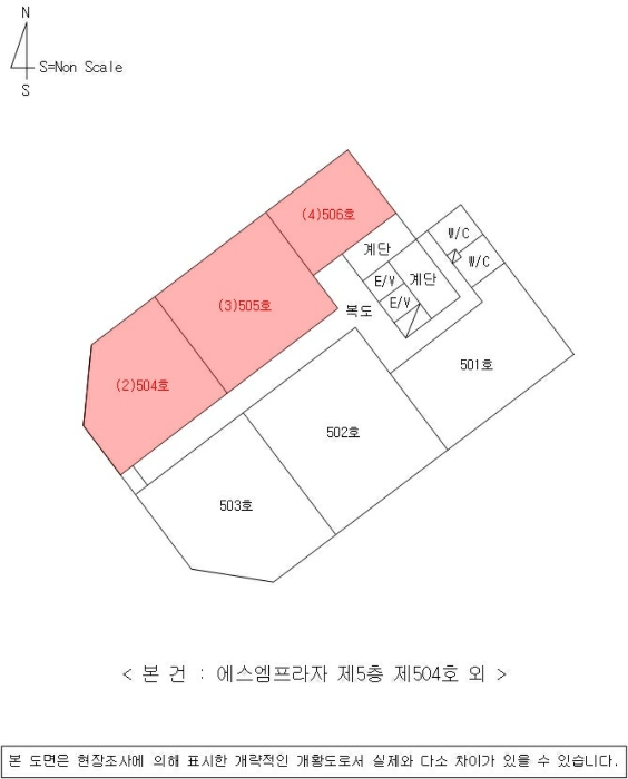 경남 창원시 마산합포구 우산동 98, 5층505호 (우산동,에스엠프라자) 근린상가 경매 사진 9