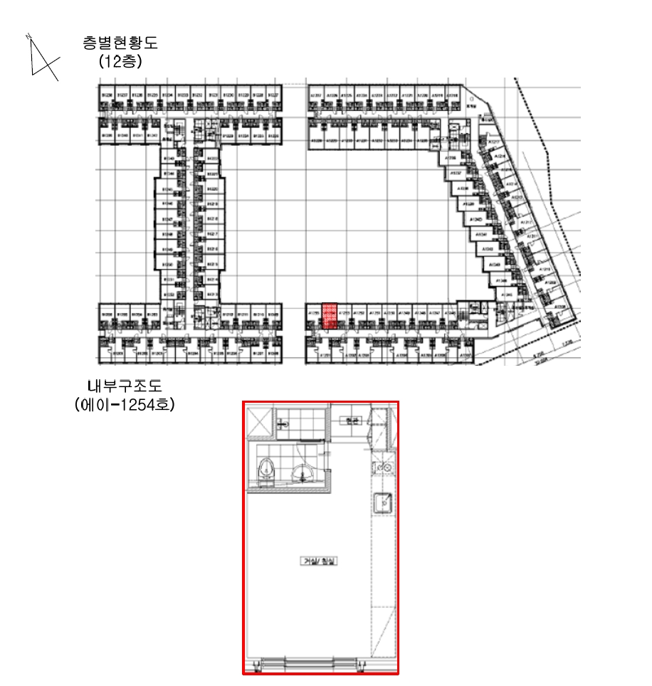 서울특별시 강서구 마곡동 776-2 마곡센트럴대방디엠시티오피스텔 제12층 제에이-1254호 오피스텔 경매 사진 26