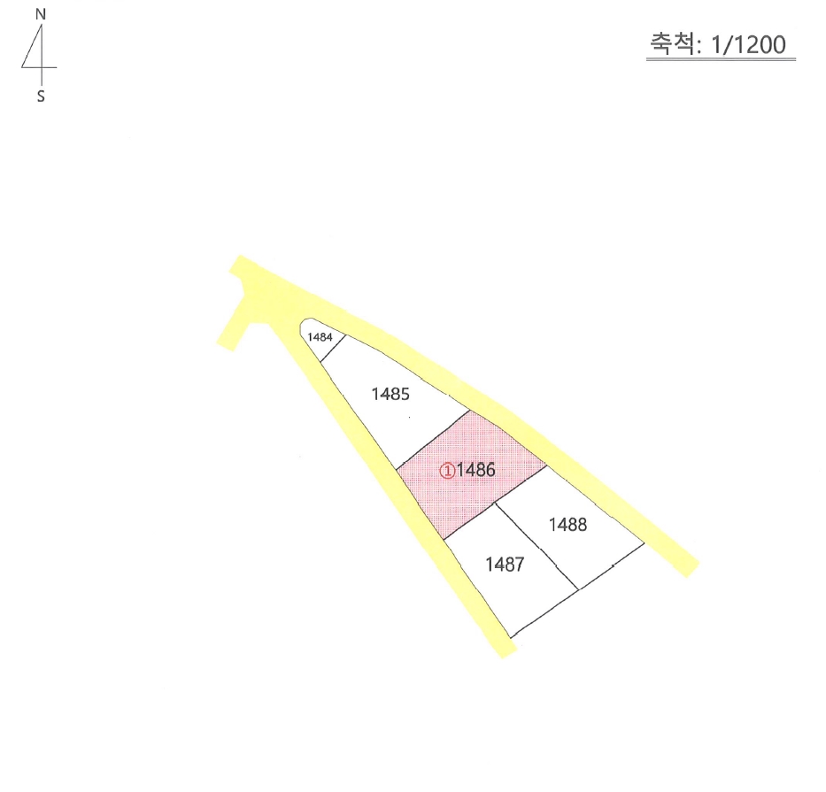 경상북도 김천시 어모면 도암리 1486 대지 경매 사진 17