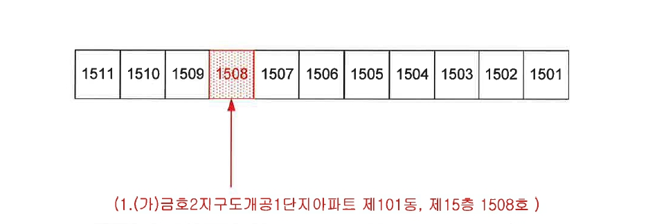 광주광역시 서구 금호동 770 금호2지구도개공1단지아파트 제101동 제15층 제1508호 아파트 경매 사진 18