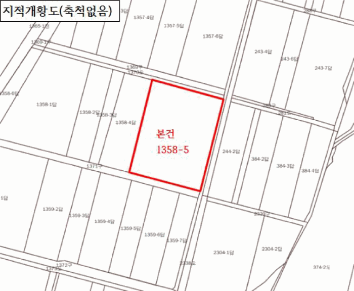 전북특별자치도 정읍시 입암면 단곡리 1358-5 답 경매 사진 10