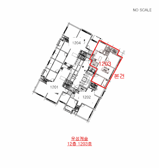 인천광역시 미추홀구 숭의동 161-36 우성캐슬 12층1203호 외 1필지 오피스텔(주거) 경매 사진 15