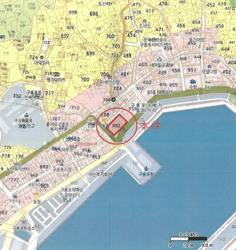 경상북도 포항시 남구 구룡포읍 구룡포리 962-1 구룡포여의주타워 가동 4층401호 콘도(호텔) 경매 사진 23