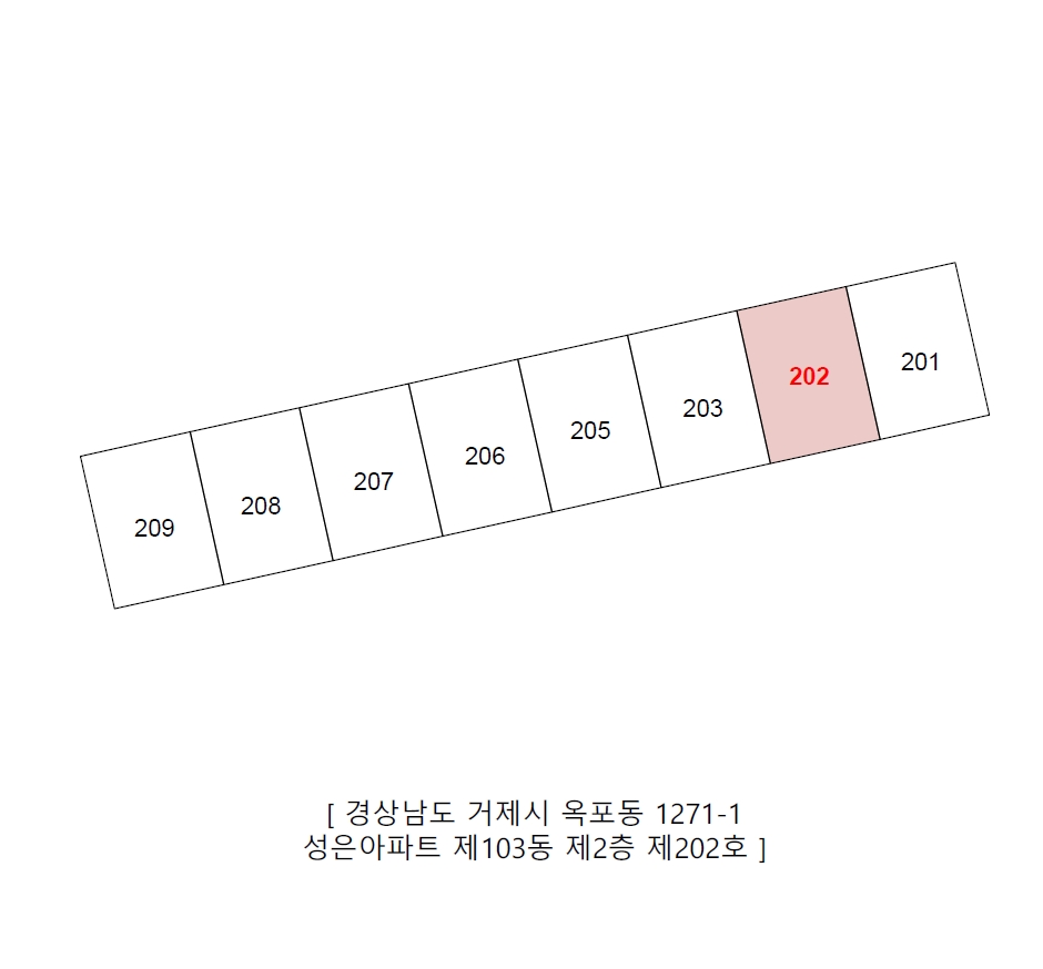 경상남도 거제시 옥포동 1271-1 성은아파트 103동 2층202호 아파트 경매 사진 16