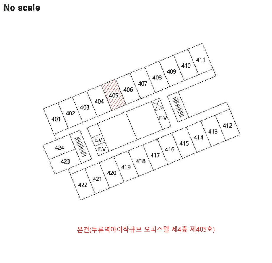 대구 달서구 두류동 150-3, 4층405호 (두류동,두류역아이작큐브오피스텔) 외 2필지 오피스텔(주거) 경매 사진 17