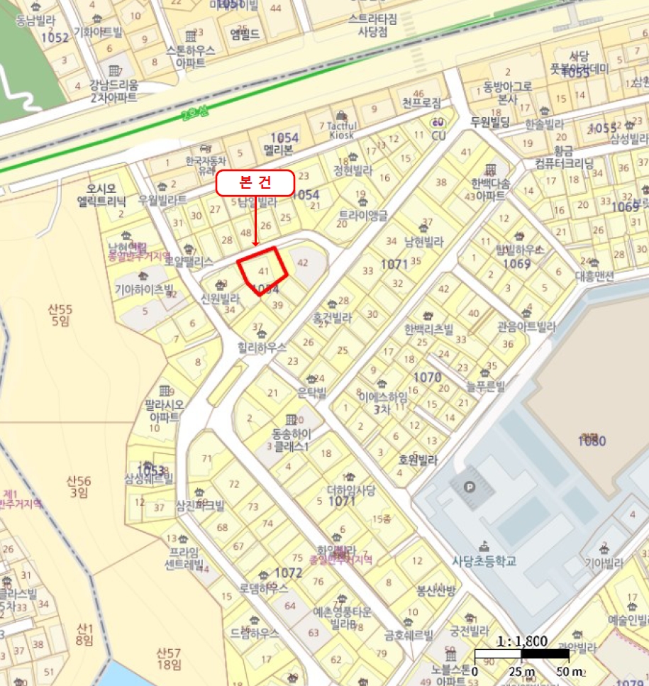 서울특별시 관악구 남현동 1054-41 남광센트빌 4층404호 다세대(빌라) 경매 사진 31