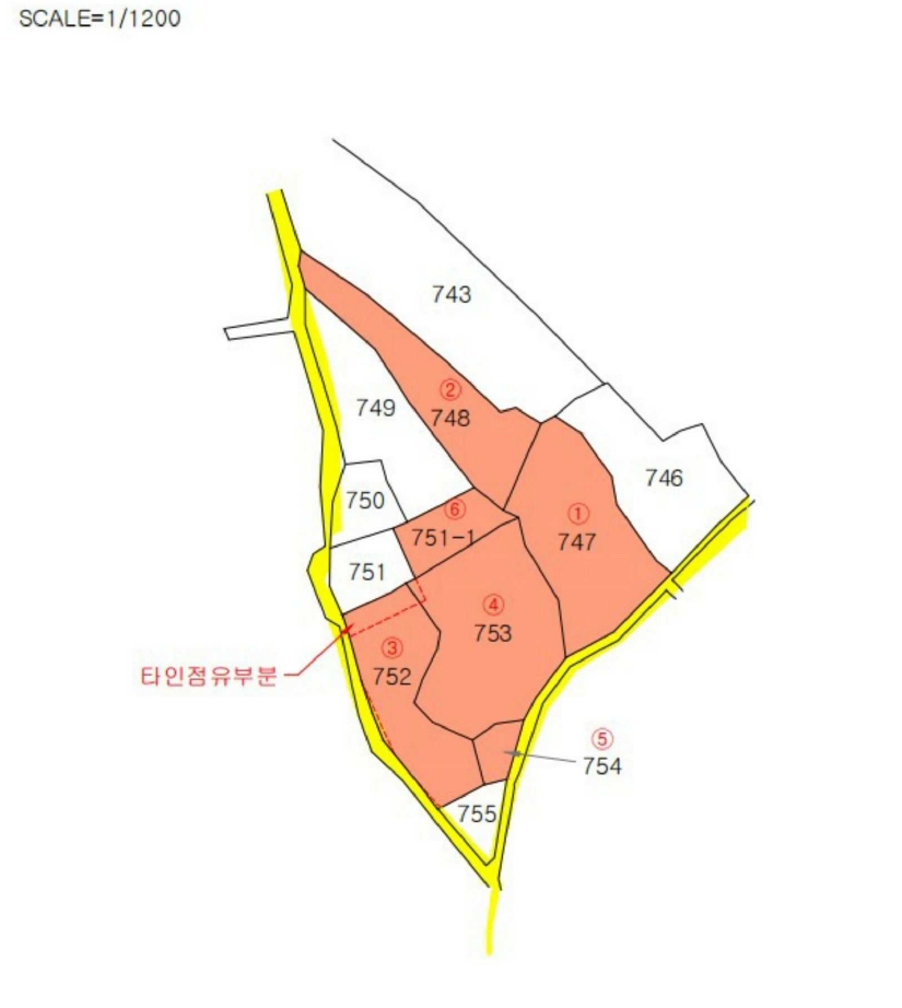 경상북도 경주시 산내면 신원리 747 외 5필지 답 경매 사진 14