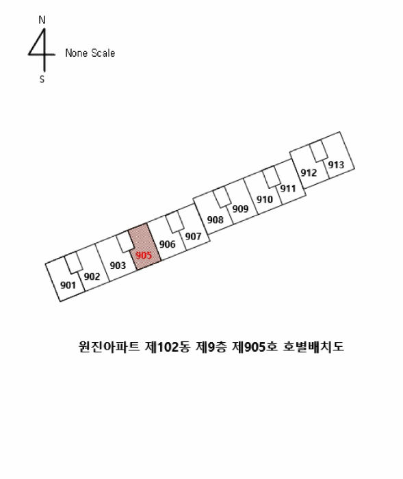 경상남도 양산시 소주동 443 원진아파트 102동 9층 905호 아파트 경매 사진 14