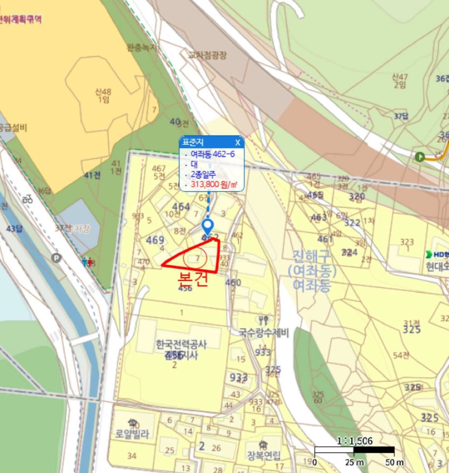 경상남도 창원시 진해구 여좌동 462-7 대지 경매 사진 37