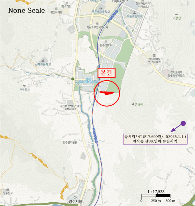 경기도 양주시 산북동 산9-5 외 2필지 임야 경매 사진 18