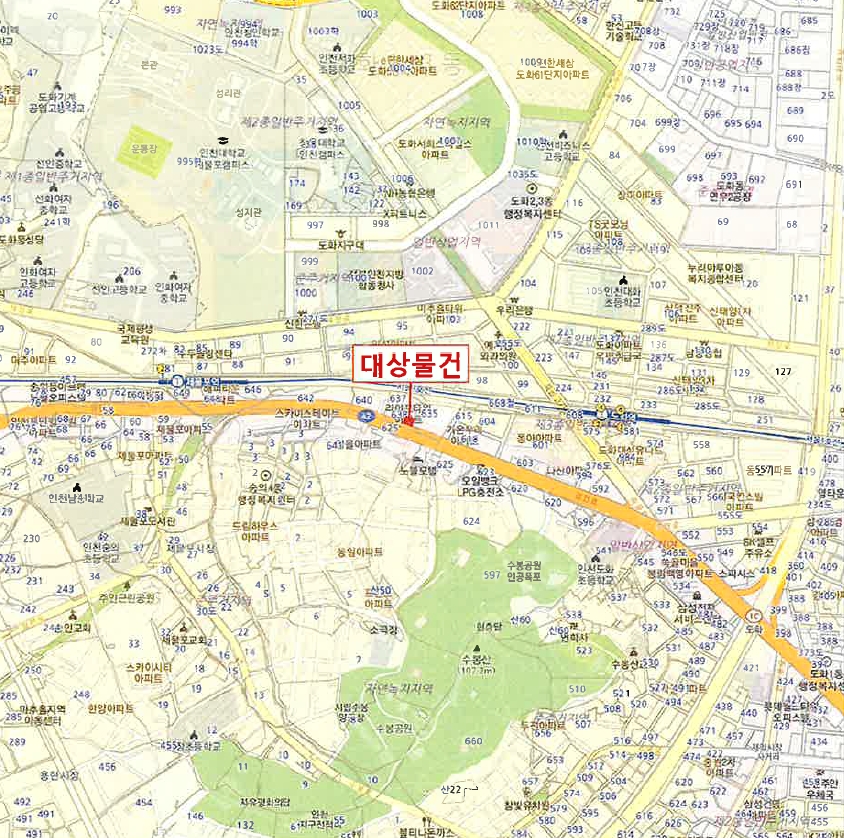 인천광역시 미추홀구 도화동 638-3 라이프타워 13층1305호 외 2필지 오피스텔(주거) 경매 사진 10