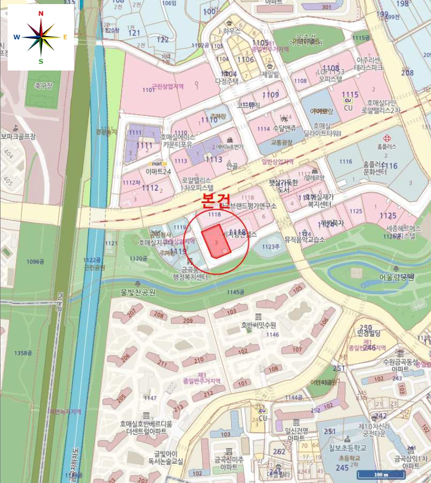 경기도 수원시 권선구 금곡동 1118-3 커낼파크 5층513호 오피스텔 경매 사진 19