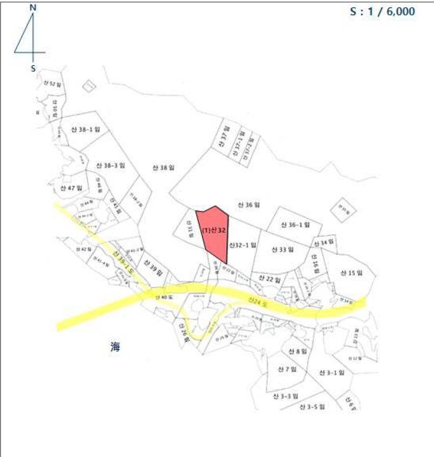 전라남도 여수시 화정면 조발리 산32 임야 경매 사진 18
