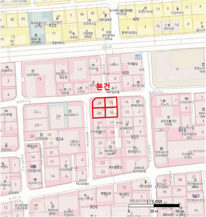 서울특별시 강서구 화곡동 925-15 리치아파트 제105동 제11층 제1103호 외 3필지 오피스텔(주거) 경매 사진 12
