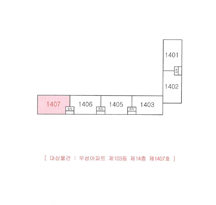 전라북도 남원시 도통동 163 우성아파트 103동 14층 1407호 아파트 경매 사진 13