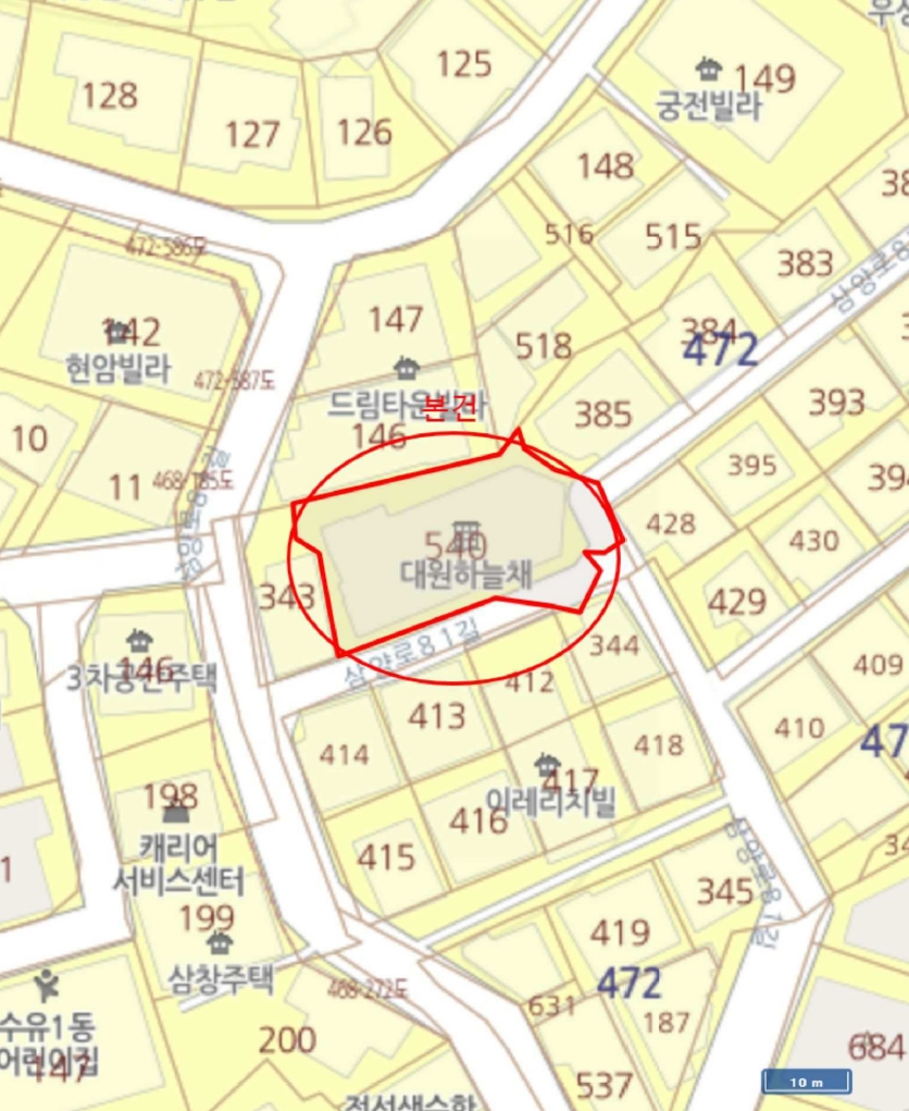 서울특별시 강북구 수유동 472-540 대원하늘채 2층203호 도시형생활주택 경매 사진 18