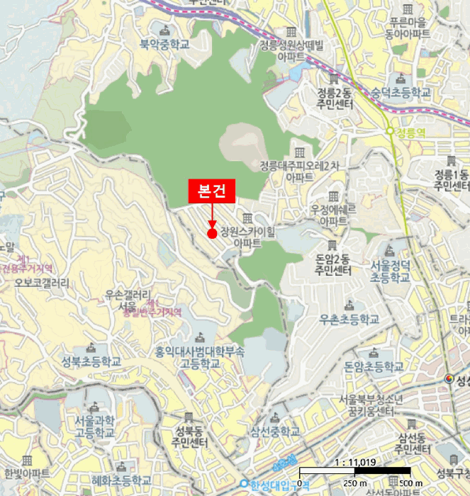 서울특별시 성북구 정릉동 508-115 지하층1호 다세대(빌라) 경매 사진 20