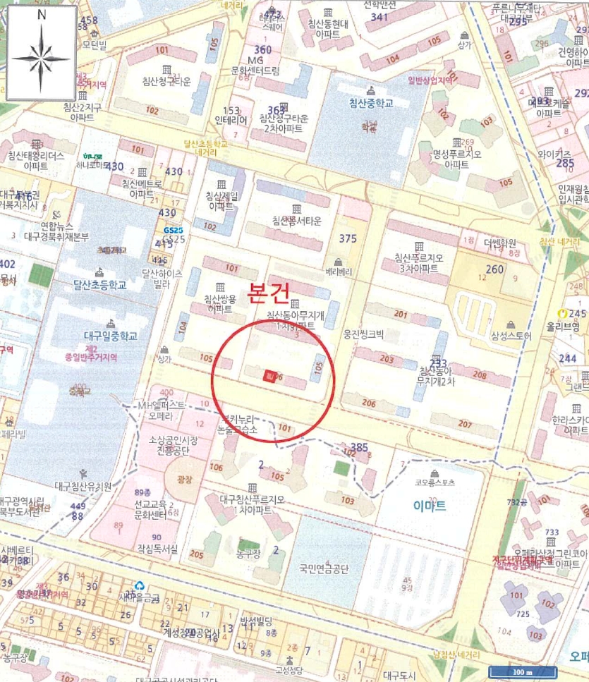 대구광역시 북구 침산동 372-3 대한동아침산1차무지개아파트 106동 6층604호 아파트 경매 사진 19