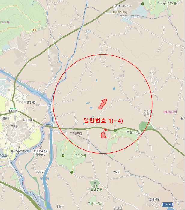 제주특별자치도 서귀포시 성산읍 삼달리 2170-2 외 1필지 임야 경매 사진 8