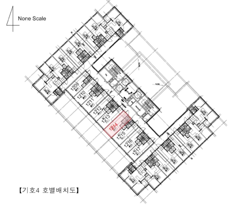 경기 수원시 영통구 이의동 1351-2, 12층1214호 (이의동,광교코아루에스) 오피스텔(주거) 경매 사진 15