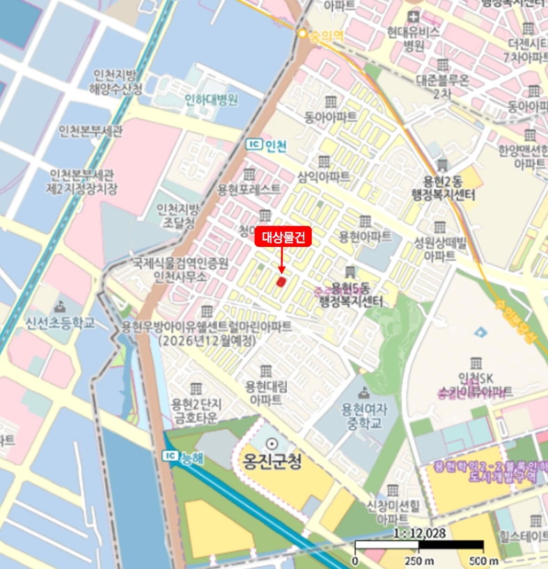 인천광역시 미추홀구 용현동 621-90 6층603호 오피스텔 경매 사진 23