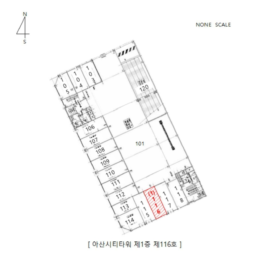 충청남도 아산시 배방읍 장재리 1560 아산씨티타워 116호 근린상가 경매 사진 49