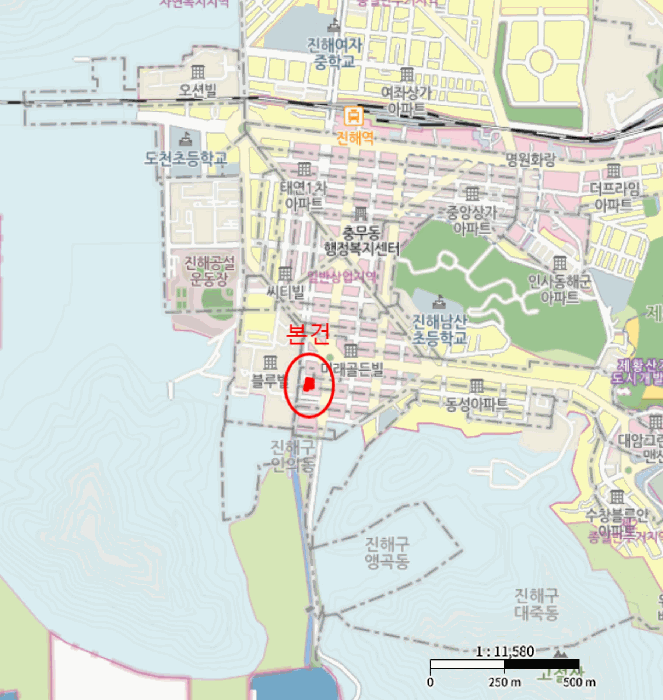 경상남도 창원시 진해구 충의동 4-1 퀸스테이트 2층 202호 외 5필지 오피스텔(주거) 경매 사진 8