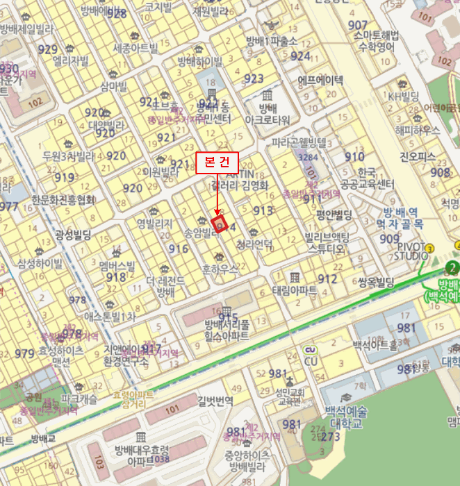 서울특별시 서초구 방배동 914-19 주건축물제1동 3층302호 다세대(빌라) 경매 사진 20
