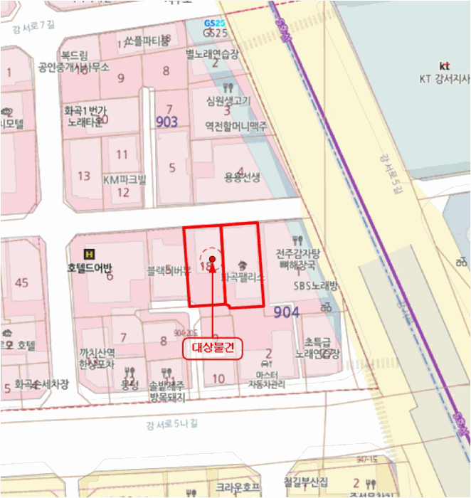 서울특별시 강서구 화곡동 904-3 화곡팰리스 제2층 제201호 외 1필지 오피스텔(주거) 경매 사진 12