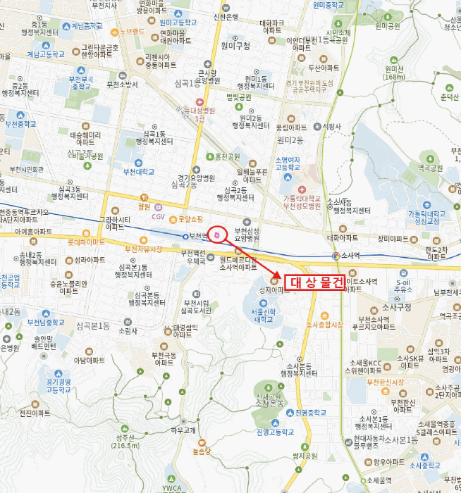 경기도 부천시 원미구 심곡동 142-10 에코스마트3 지1층비101호 근린상가 경매 사진 43