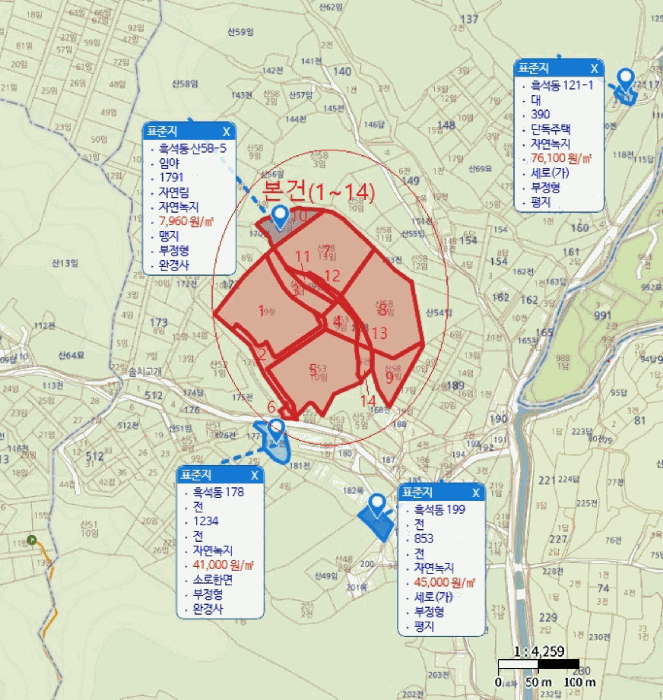 충청북도 제천시 흑석동 172-19 외 13필지 창고용지 경매 사진 62