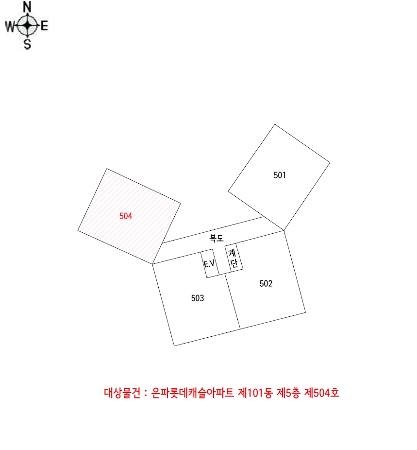 전북특별자치도 군산시 미룡동 59-118 은파롯데캐슬아파트 101동 5층 504호 아파트 경매 사진 14
