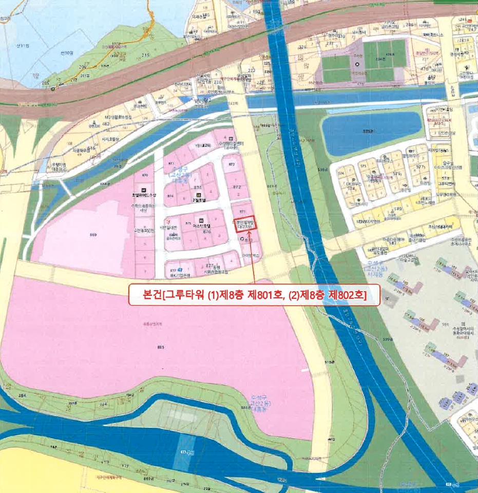 대구광역시 수성구 대흥동 873-1 그루타워 1동 8층801호 근린상가 경매 사진 15