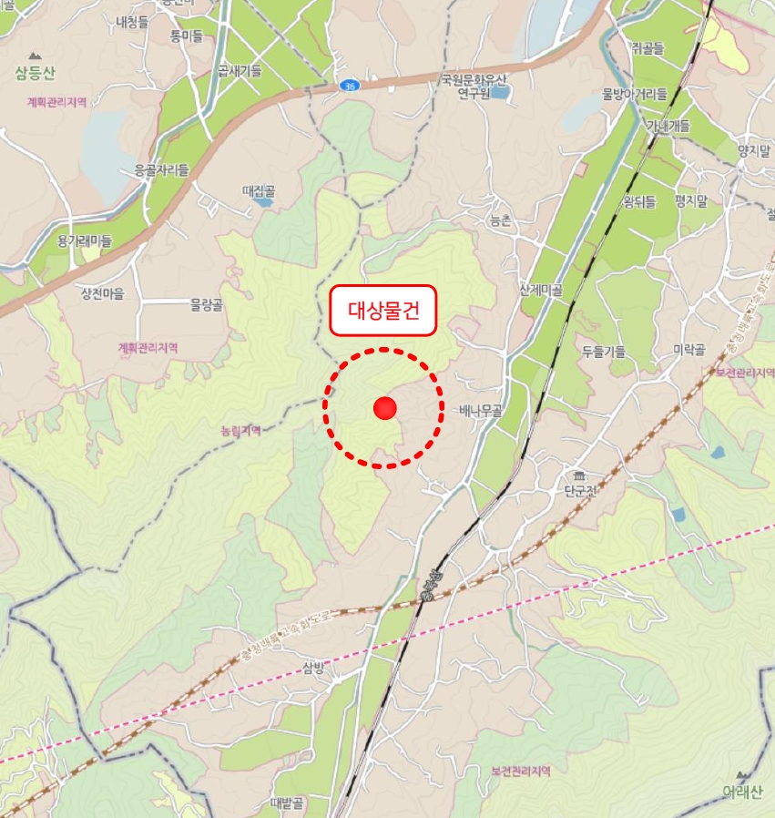 충청북도 충주시 주덕읍 삼청리 산92 임야 경매 사진 31