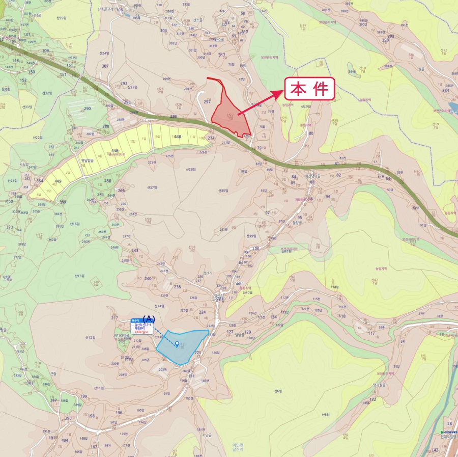 충청남도 공주시 이인면 달산리 산27-1 임야 경매 사진 15