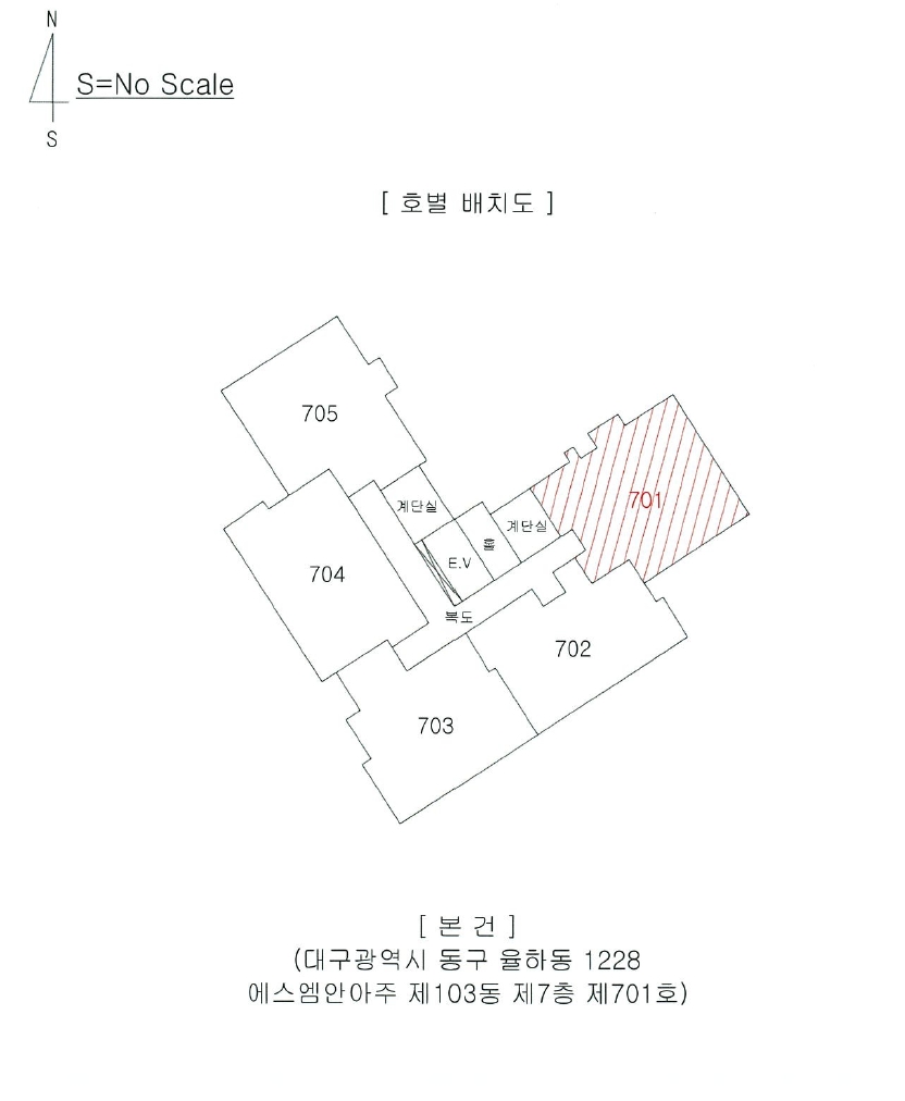 대구광역시 동구 율하동 1228 에스엠안아주 103동 7층701호 아파트 경매 사진 18