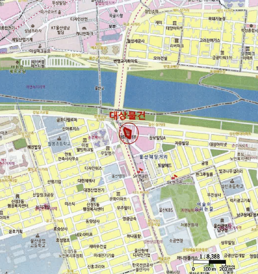 울산광역시 남구 삼산동 1403-3 태화강더뷰 7층 708호 오피스텔 경매 사진 21