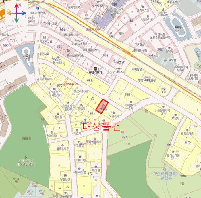 인천광역시 서구 왕길동 671-3 1동 5층501호 다세대(빌라) 경매 사진 23