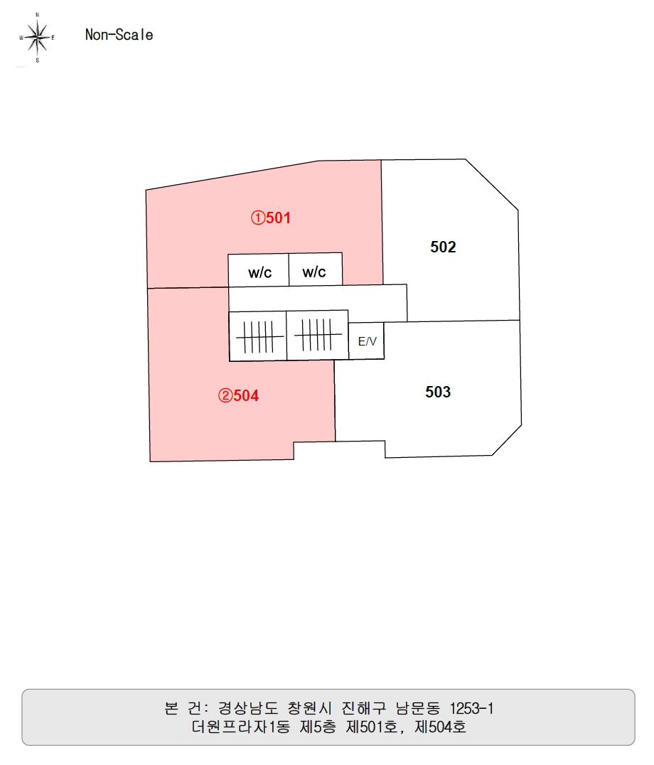 경상남도 창원시 진해구 남문동 1253-1 더원프라자1동 5층501호 근린상가 경매 사진 31