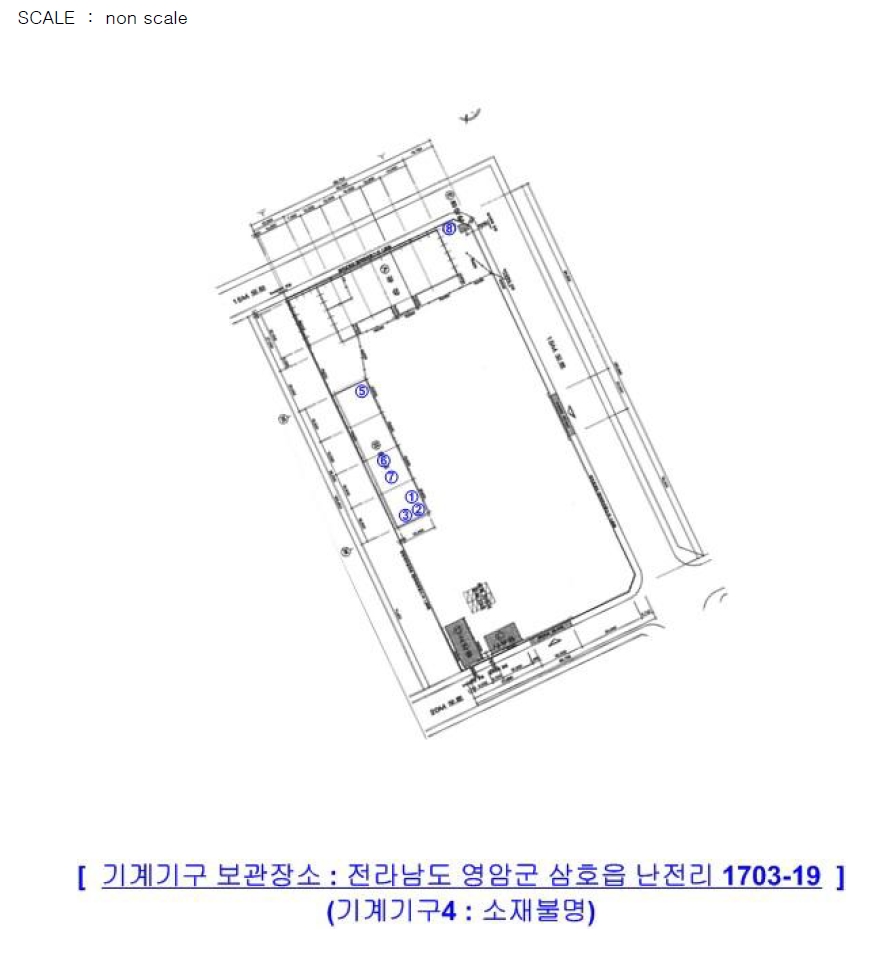 전라남도 영암군 삼호읍 난전리 1703-19 공장 경매 사진 48