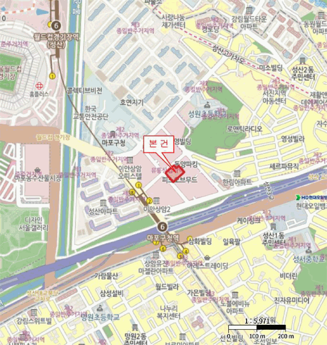 서울특별시 마포구 성산동 593-1 벽산상암스마트큐브 9층919호 오피스텔 경매 사진 27