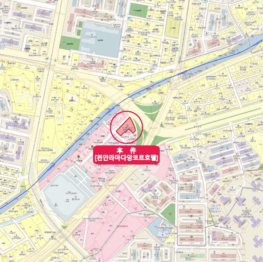 충청남도 천안시 서북구 쌍용동 210-21 천안라마다앙코르호텔 2층209호 콘도(호텔) 경매 사진 43