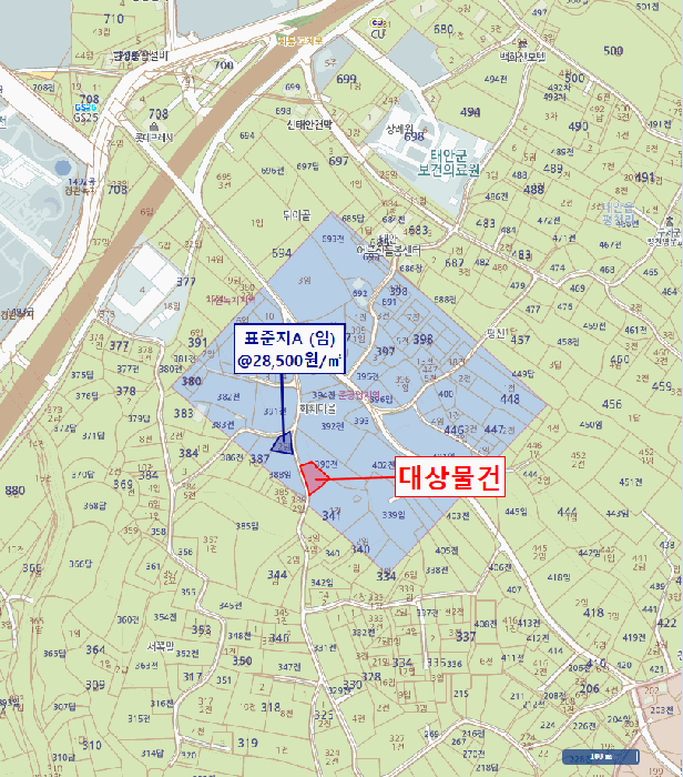 충청남도 태안군 태안읍 평천리 389 임야 경매 사진 15