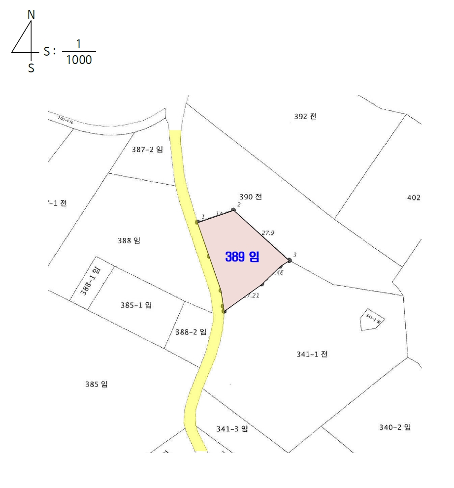 충청남도 태안군 태안읍 평천리 389 임야 경매 사진 17