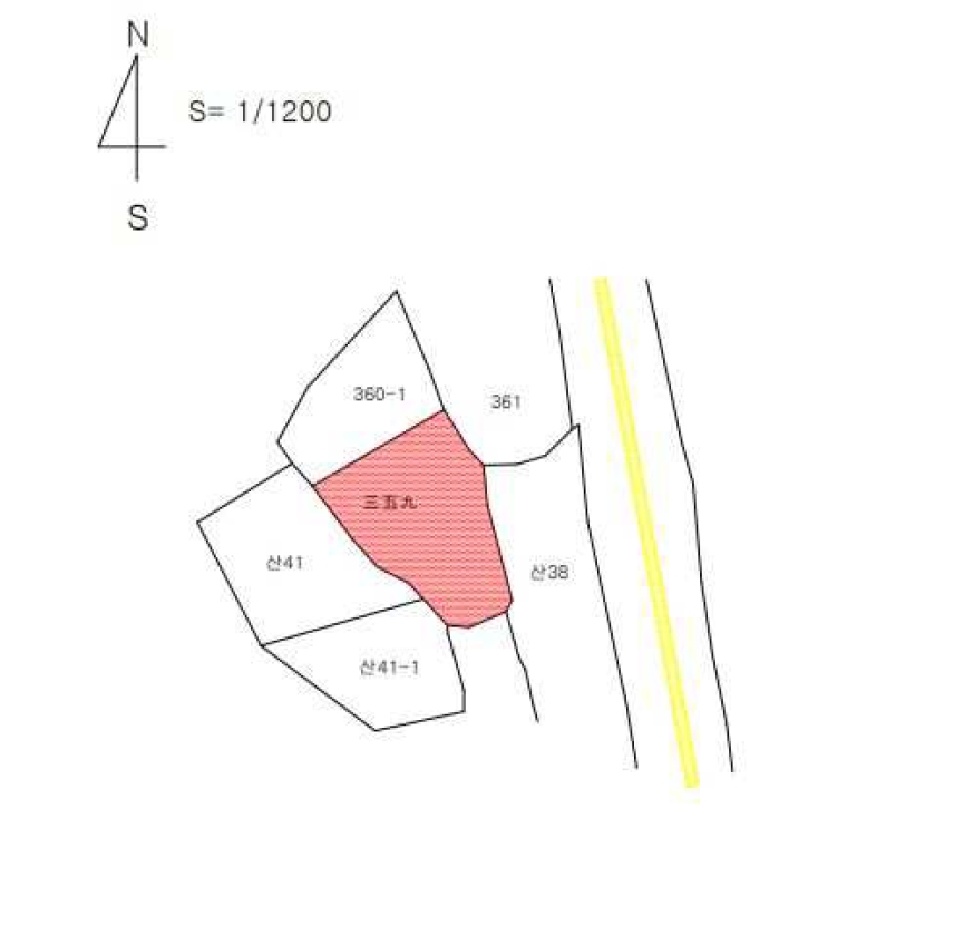 경상북도 경산시 남천면 삼성리 359 임야 경매 사진 16