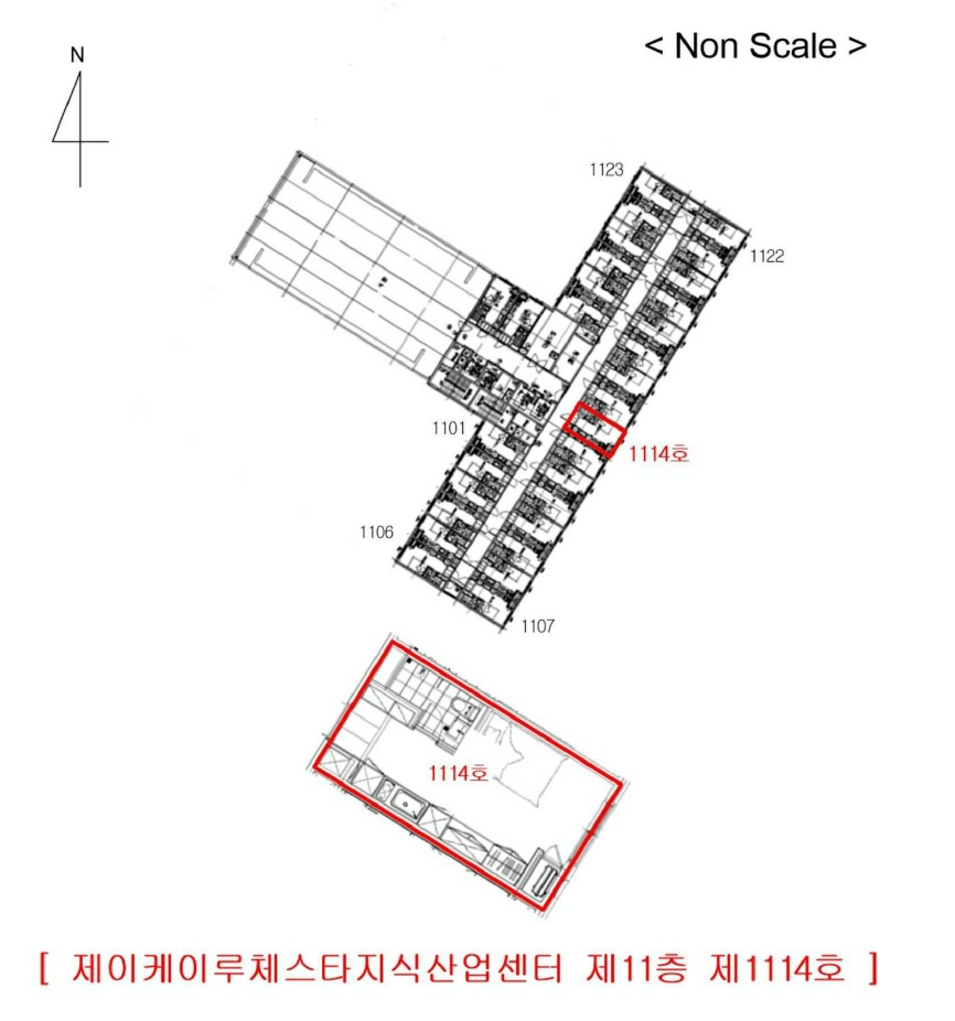 인천광역시 남동구 남촌동 624-3 제이케이루체스타지식산업센터 11층1114호 오피스텔 경매 사진 18