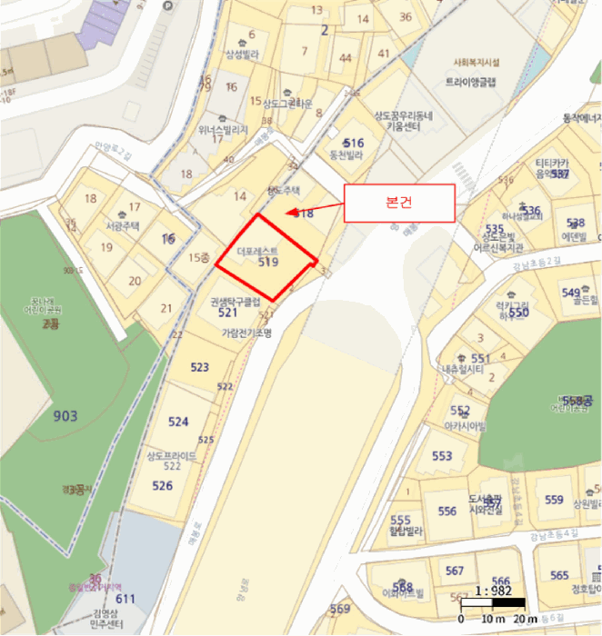 서울특별시 동작구 상도1동 519-1 더포레스트 9층901호 오피스텔 경매 사진 18